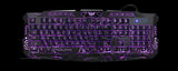 Luminous Backlit Multimedia Ergonomic Gaming Keyboard and Mouse