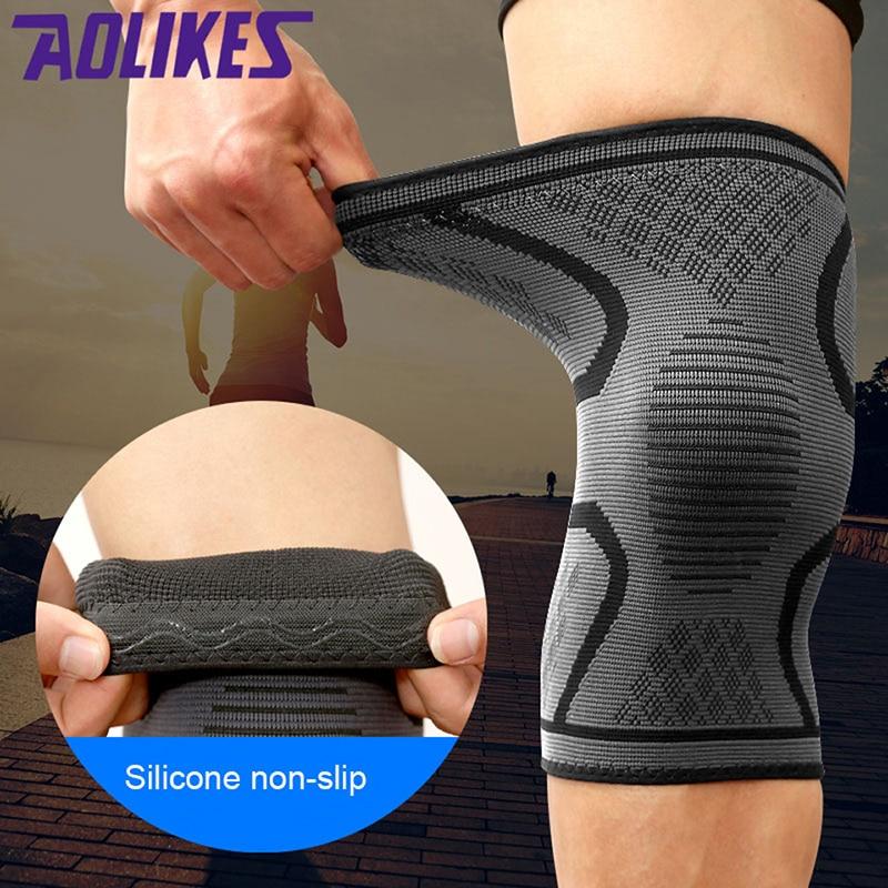 (1PAIR) FITNESS COMPRESSION KNEE PAD