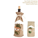 Wine Bottle Christmas Decorations